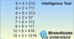 ？+？=123風(fēng)靡網(wǎng)絡(luò) 正確答出智商超150