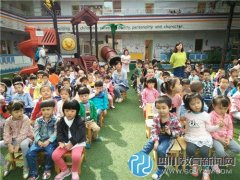 撫琴大地幼兒園美語(yǔ)演講比賽展現(xiàn)寶貝非